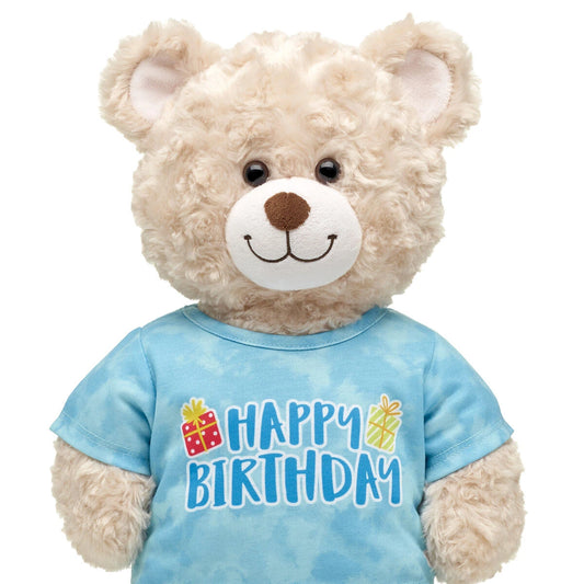 Blue Tie-Dye Birthday T-Shirt for Plush Toys | Build-A-Bear® - US 9715