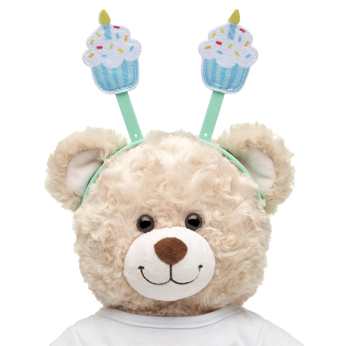 Birthday Cupcake Headband for Plush Toys - US 5993