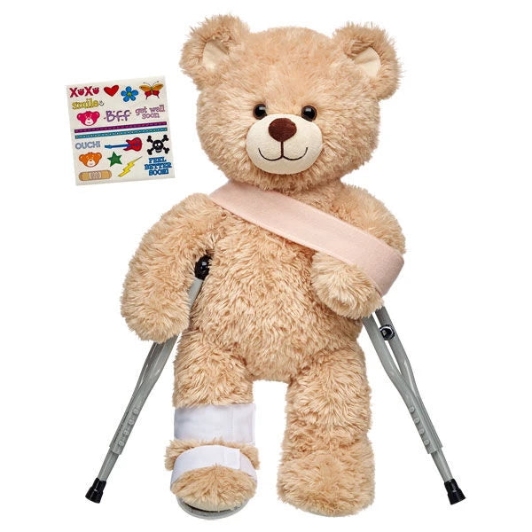 Silver Crutches Set 5 pc. for Stuffed Animals | Build-A-Bear® - US 4954