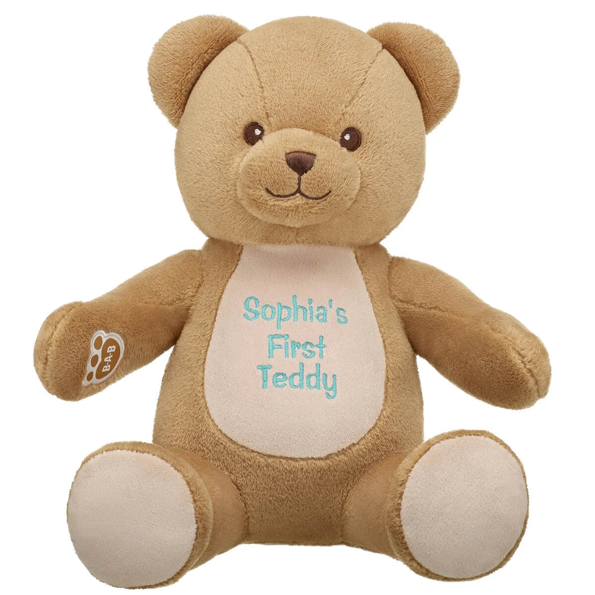 Embroidered Baby Brown Teddy Bear | Build-A-Bear® - US 9326