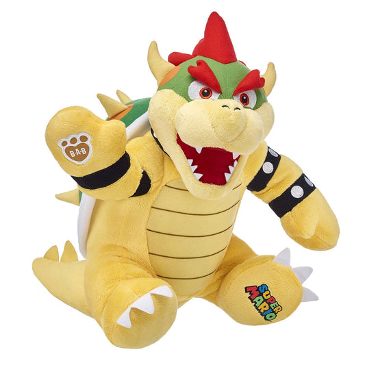Super Mario Bowser Plush w/ 5-in-1 Sound | Build-A-Bear - US 3333