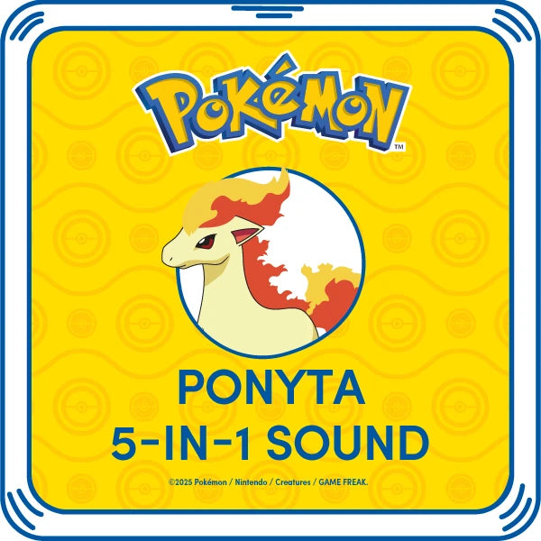 Pokémon Ponyta Plush w/ 5-in-1 Sound | Build-A-Bear - US 7612
