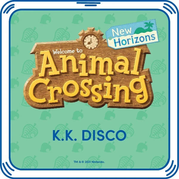 Animal Crossing™: New Horizons K.K. Disco Song Insert | Build-A-Bear® - US 1913