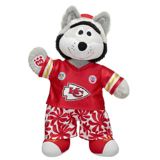 KC Wolf Plush for Kansas City Chiefs Fans | Build-A-Bear® - US 3381