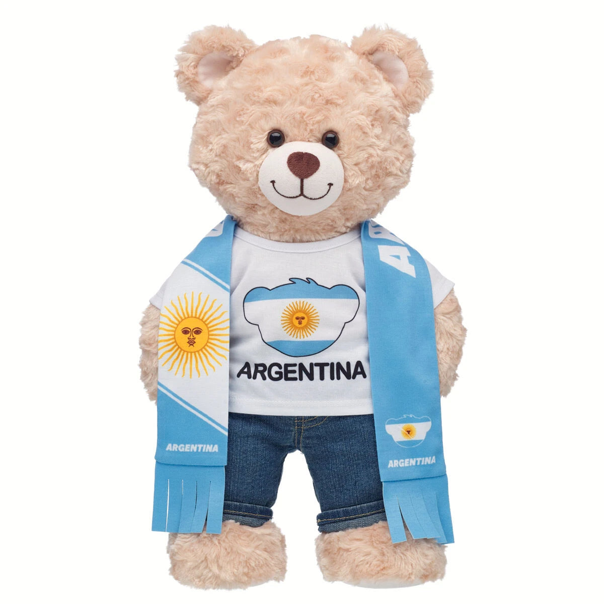 Argentina Scarf & T-Shirt Set | Build-A-Bear - US 1905
