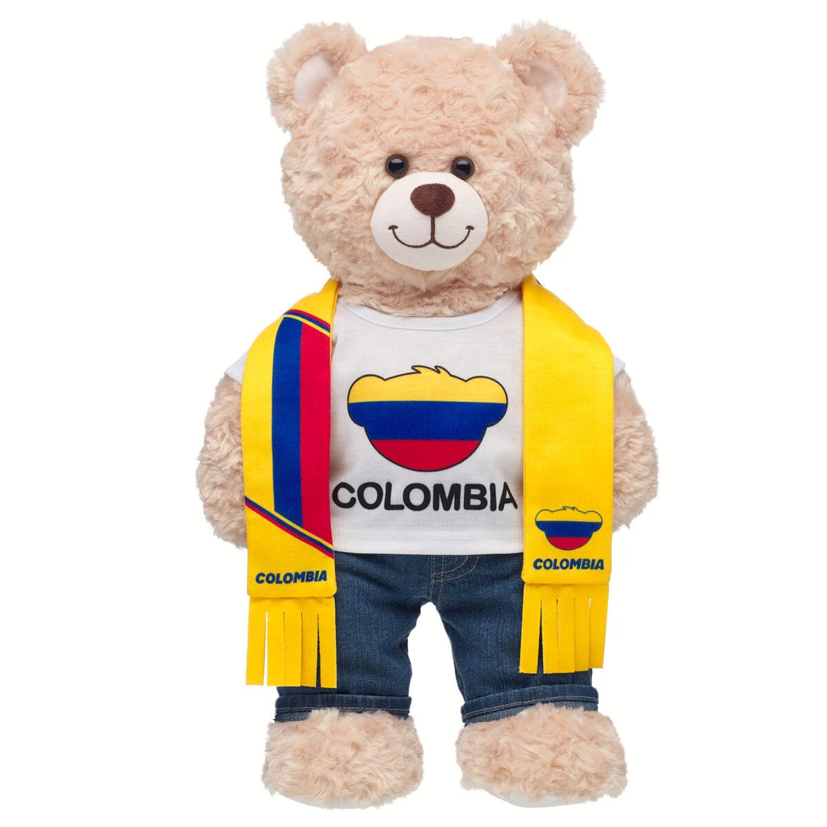 Colombia Scarf & T-Shirt Set | Build-A-Bear - US 2280
