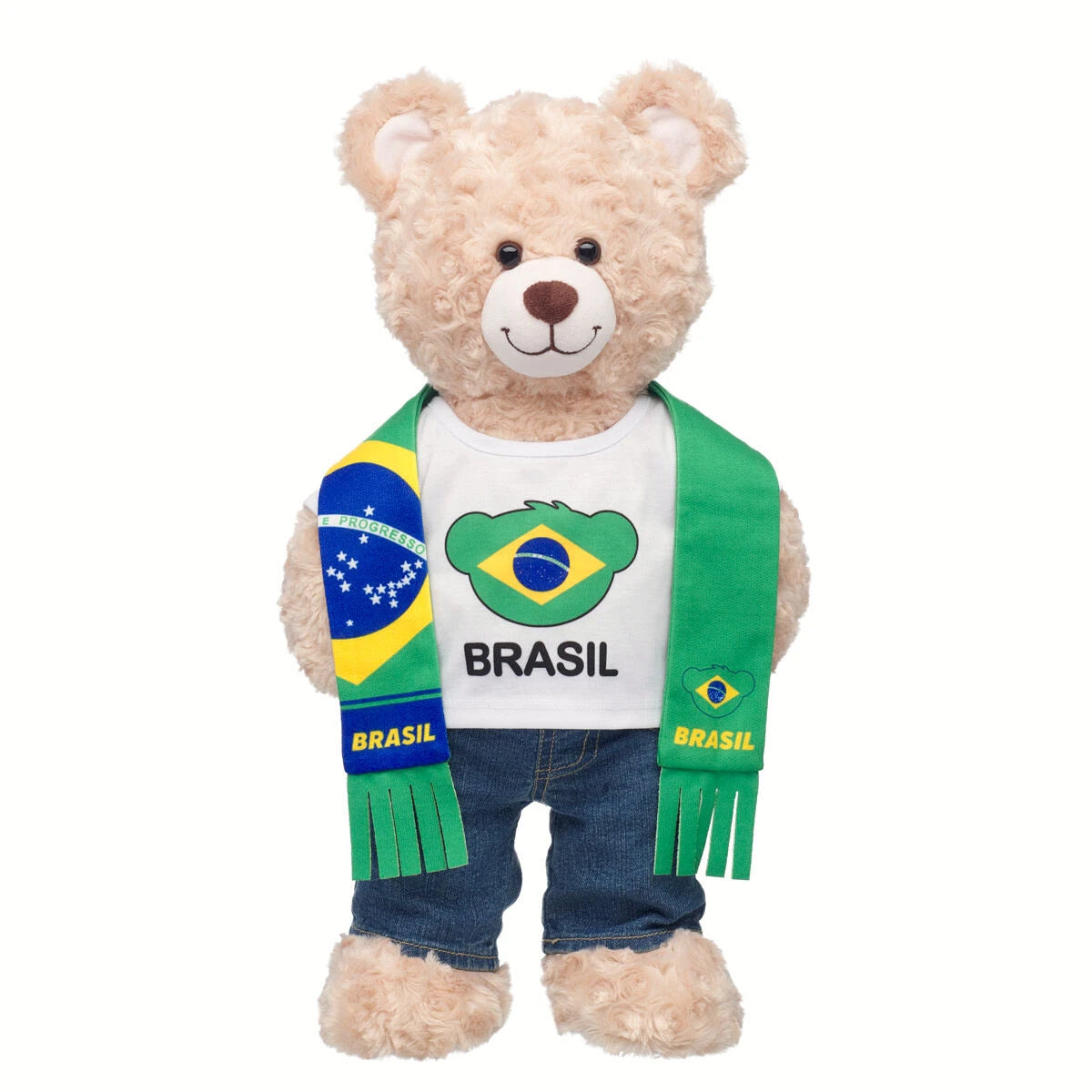 Brazil Scarf & T-Shirt Set | Build-A-Bear - US 1949