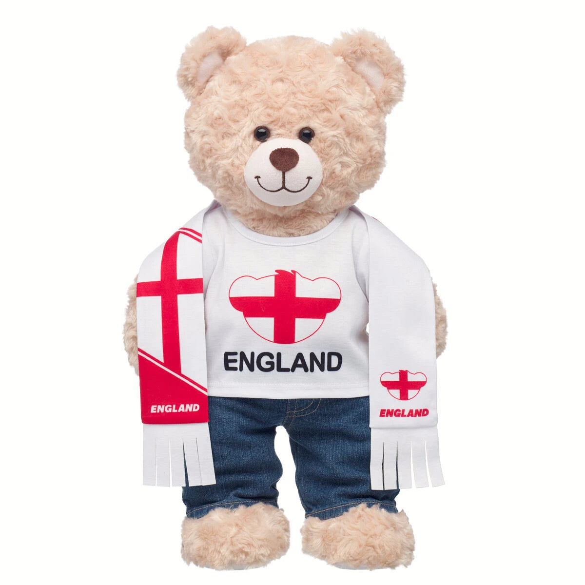 England Scarf & T-Shirt Set | Build-A-Bear - US 5358