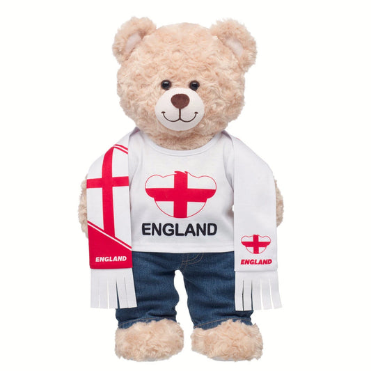 England Scarf & T-Shirt Set | Build-A-Bear - US 1625