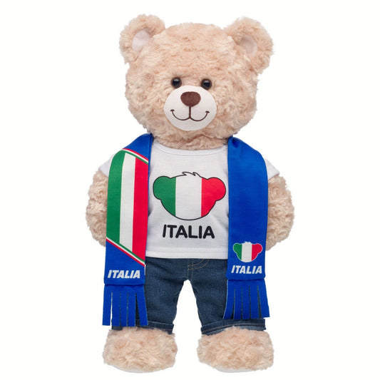 Italy Scarf & T-Shirt Set | Build-A-Bear - US 2327