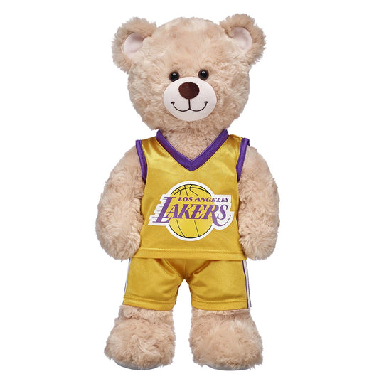 Los Angeles Lakers Uniform 2 pc. for Stuffed Animals | Build-A-Bear® - US 5045