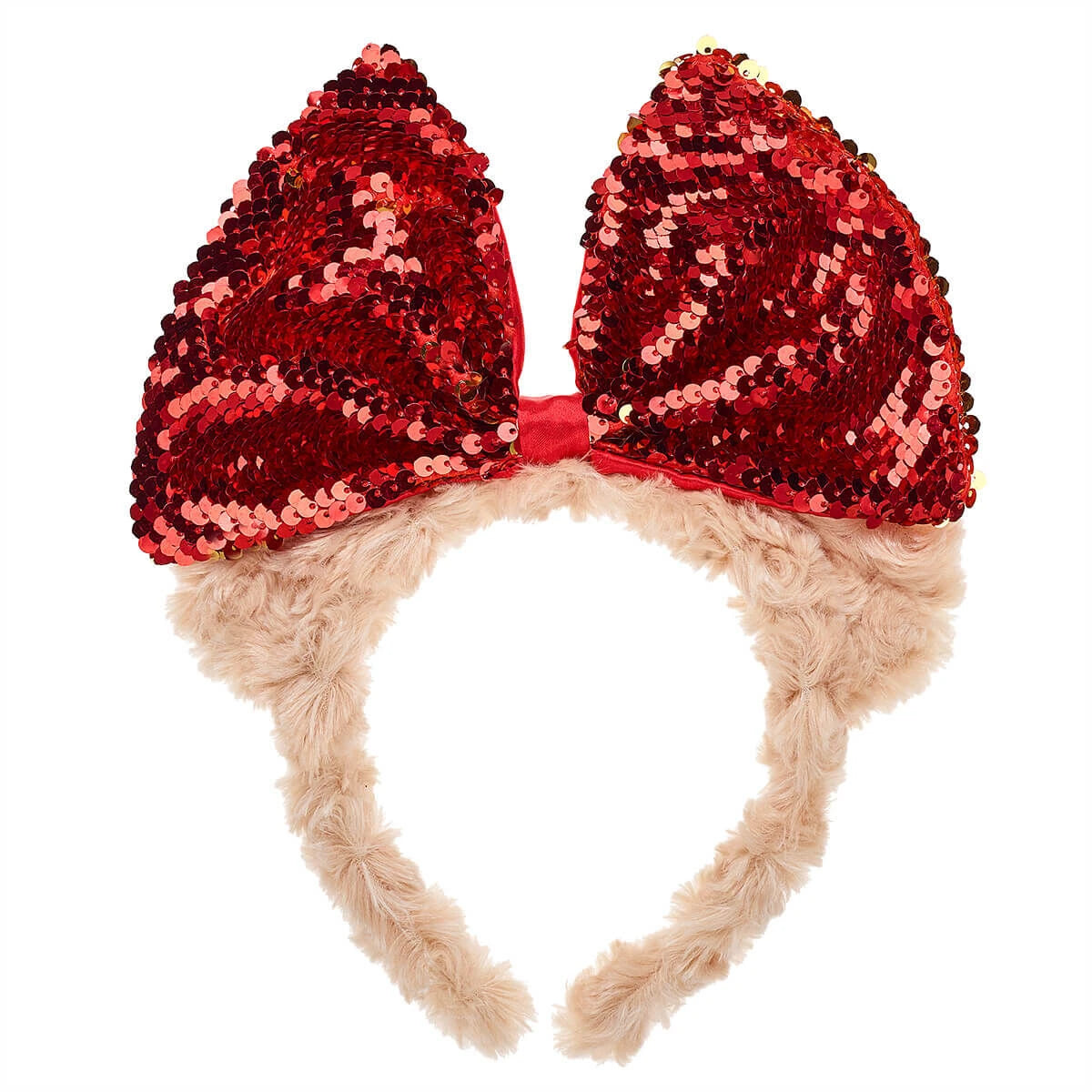 Sequin Bow Bear Headband for Kids | Build-A-Bear® - US 8999
