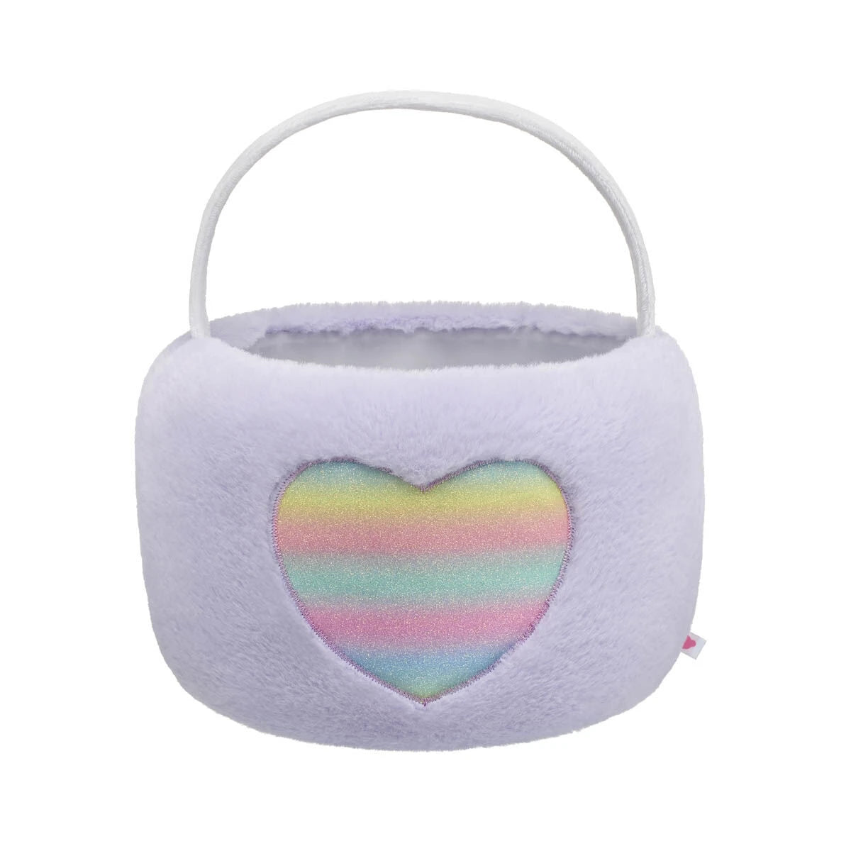 Purple Pastel Heart Easter Basket for Stuffed Animals | Build-A-Bear® - US 5325