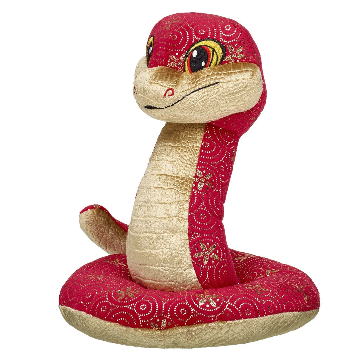 Lunar New Year Red and Gold Snake Stuffed Animal | Build-A-Bear® - US 6295
