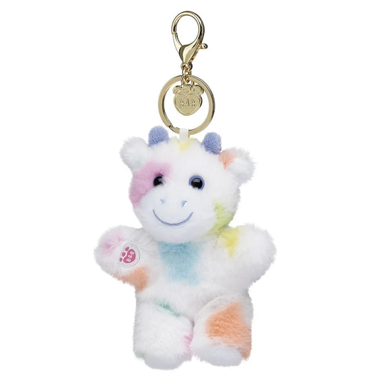 Colorful Splatter Cow Plush Bag Charm | Build-A-Bear - US 7715