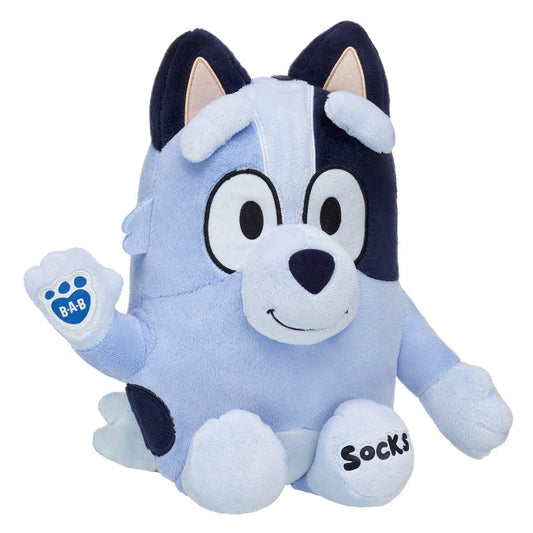Socks Plush Puppy w/ Flower Crown | Build-A-Bear - US 4058