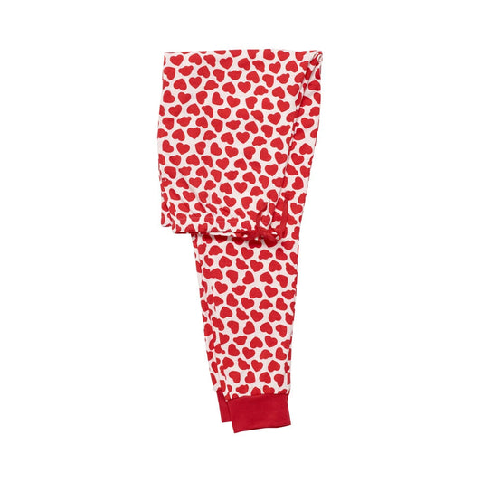 Build-A-Bear Pajama Shop™ Red Hearts PJ Pants - Adult - US 3256