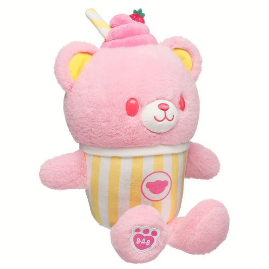 Strawberry Lemonade Bear Slushie Plushie | Build-A-Bear - US 8042