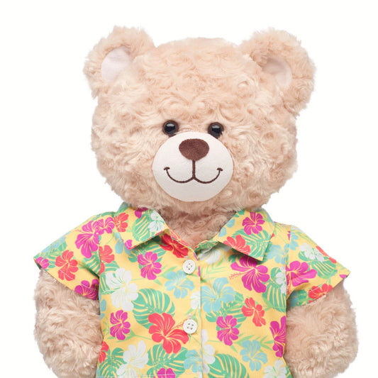 Tropical Flower Print Shirt | Build-A-Bear - US 1527