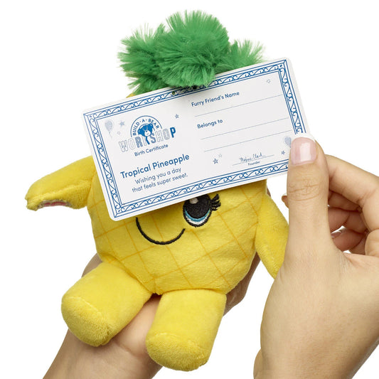 Mini Beans Tropical Pineapple Plush Toy - US 7500