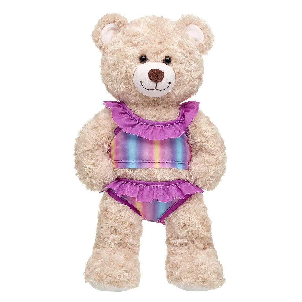 Two-Piece Rainbow Bikini for Stuffed Animals | Shop at Build-A-Bear® - US 3311
