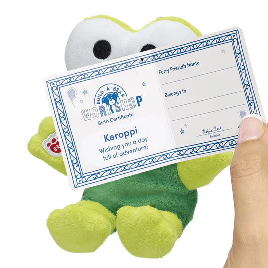 Mini Beans® Hello Kitty® and Friends Keroppi™ Plush | Build-A-Bear - US 4022