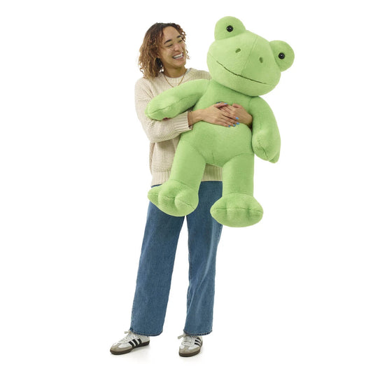 Giant Spring Green Frog Stuffed Animal | Build-A-Bear® - US 4850