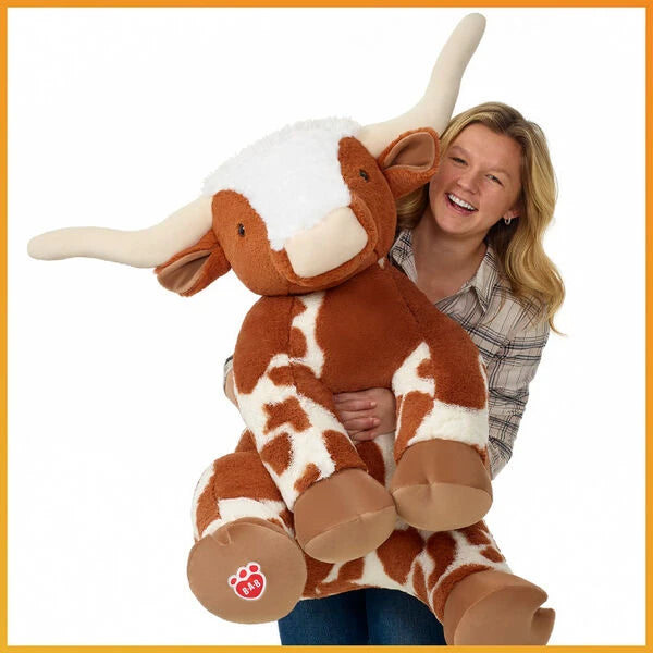 Giant Longhorn Cow Stuffed Animal | Build-A-Bear® - US 4283