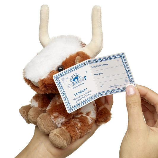 Mini Beans Longhorn Stuffed Animal | Build-A-Bear® - US 7011