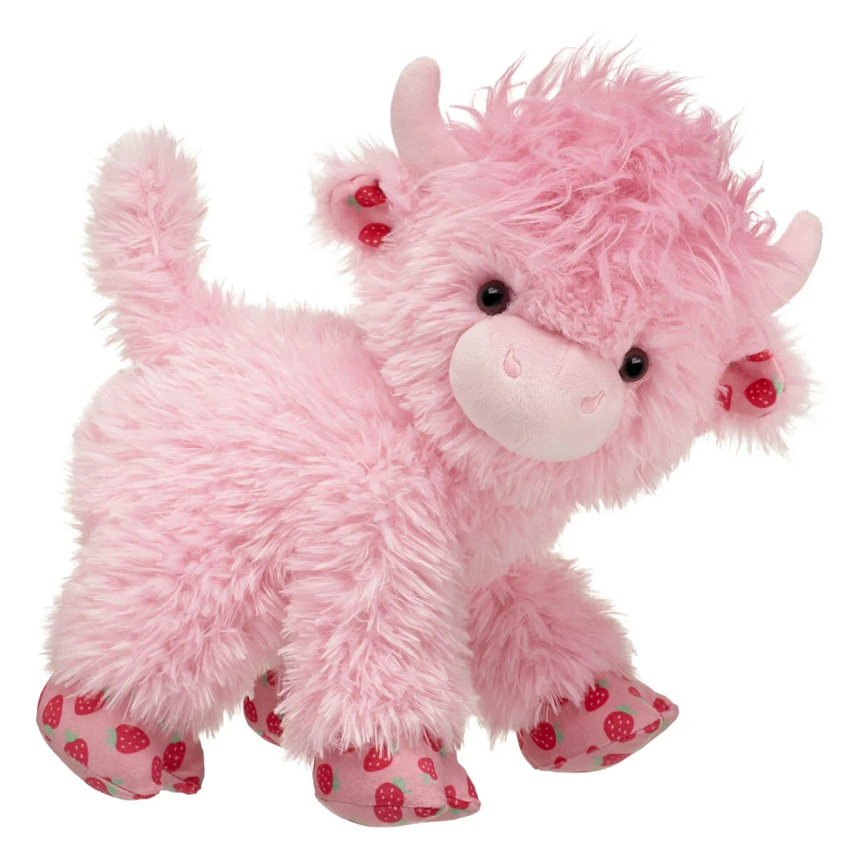 Strawberry Highland Cow Stuffed Animal | Build-A-Bear® - US 1168