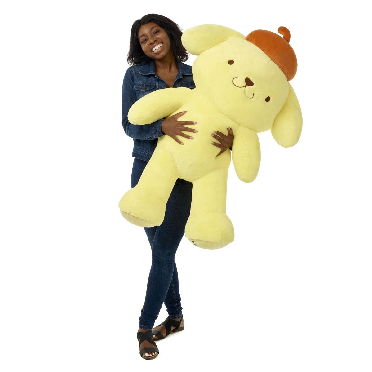 Hello Kitty® and Friends Giant Pompompurin™ Plush | Build-A-Bear® - US 3101
