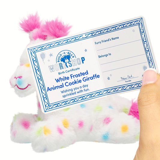 Build-A-Bear Mini Beans White Frosted Animal Cookie | BAB - US 5613