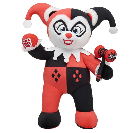 Online Exclusive Classic Harley Quinn™ Teddy Bear | Build-A-Bear® - US 4503