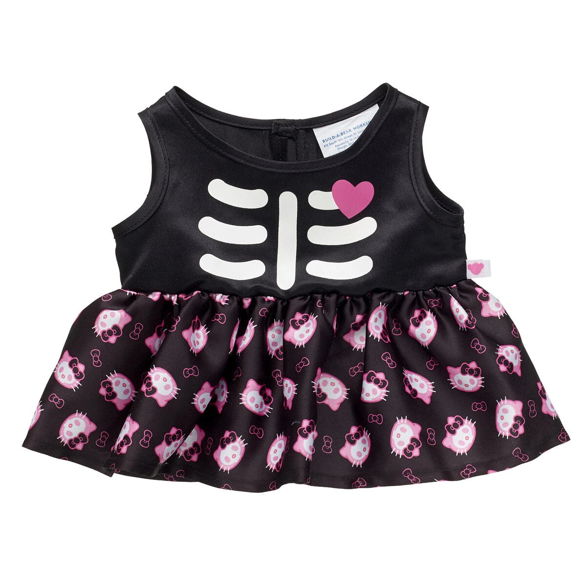 Sanrio® Skeleton Hello Kitty® Halloween Plush Set | Build-A-Bear® - US 7578