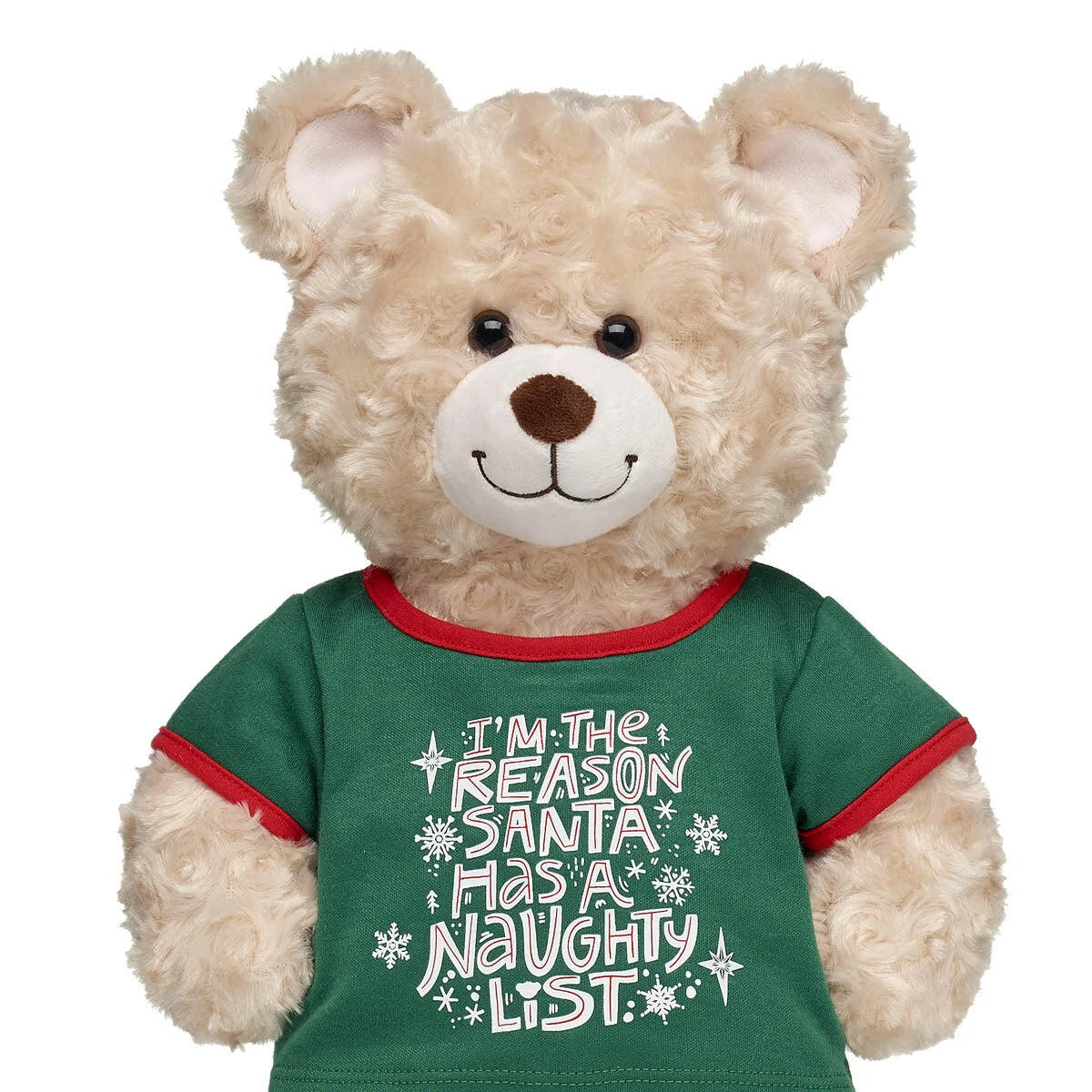 "Glisten and the Merry Mission" Naughty List T-Shirt | Build-A-Bear® - US 6711