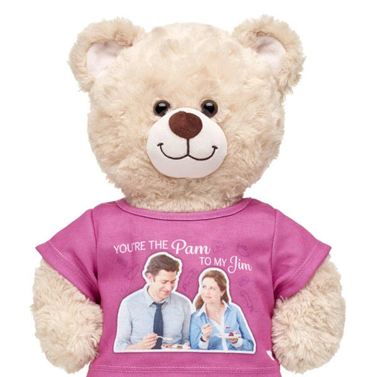 Pam and Jim The Office T-Shirt for Stuffed Animals | Build-A-Bear® - US 2718