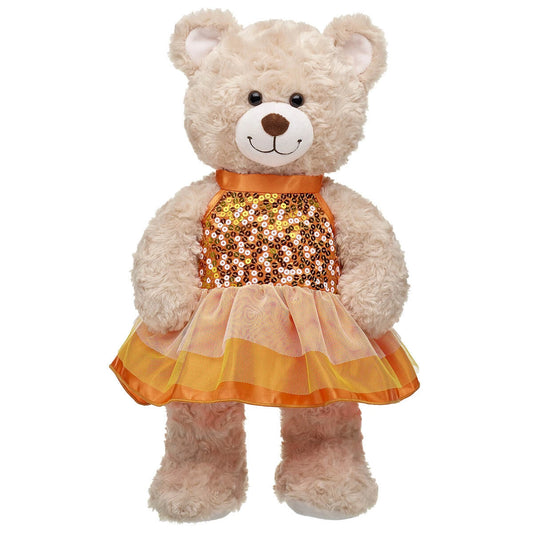 Candy Corn Sparkle Dress for Plush Toys | Build-A-Bear® - US 2213