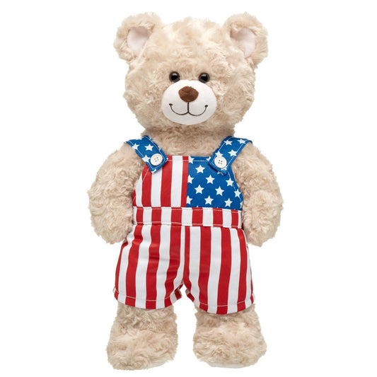 American Flag Overalls for Plush Toys | Build-A-Bear® - US 9543