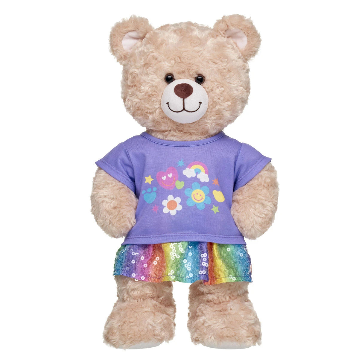Rainbow Smiles Skirt Outfit | Build-A-Bear - US 4293