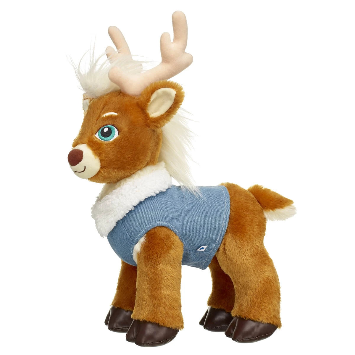 Sherpa Trim Denim Vest for Stuffed Animals| Build-A-Bear® - US 8383