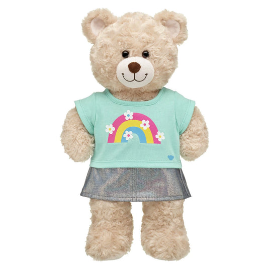 Kabu™ Rainbow Tee & Skirt Set for Plush Toys | Build-A-Bear® - US 3110