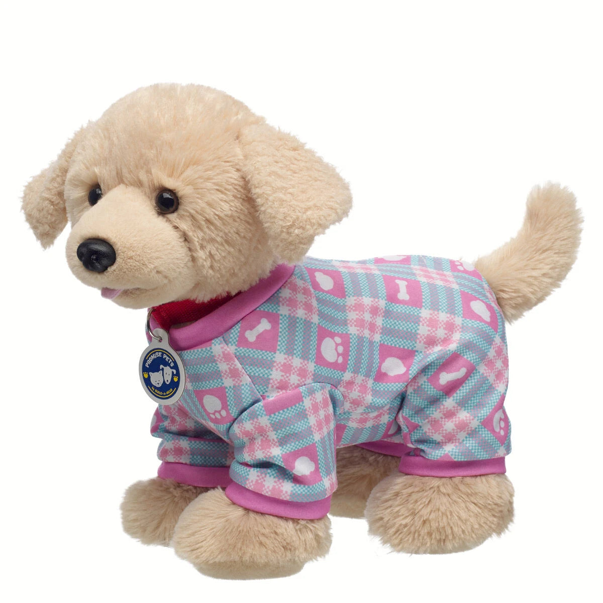 Promise Pets Pink Plaid Sleeper | Build-A-Bear - US 6056