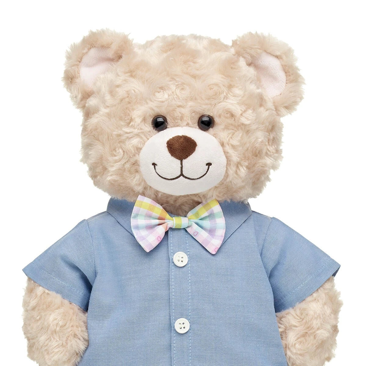 Chambray Shirt With Bow Tie for Stuffed Animals | Build-A-Bear® - US 2751
