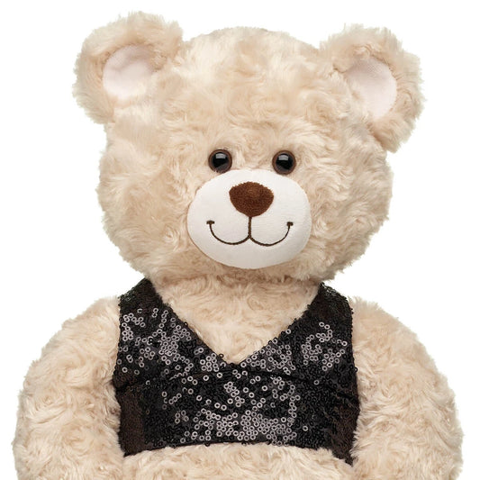 Black Sequin Halter Tank for Plush Toys | Build-A-Bear® - US 4624