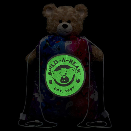 Glow-in-the-Dark Halloween Teddy Bear Carrier | Build-A-Bear - US 7459