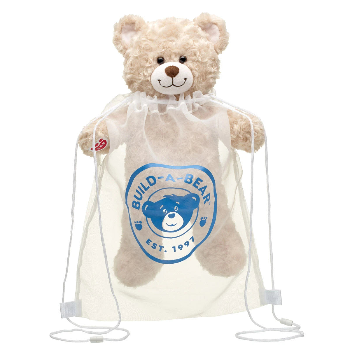 Clear Mesh Stuffed Animal Bear Carrier | Build-A-Bear® - US 3095