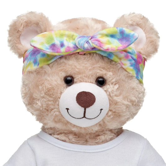Rainbow Tie-Dye Knot Headband | Build-A-Bear - US 7179