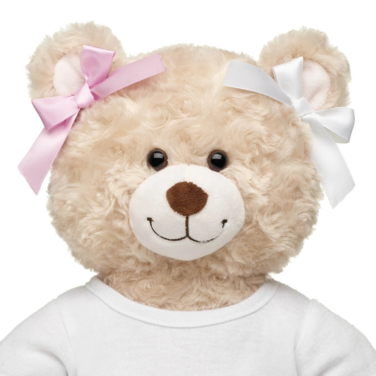Pink & White Ribbon Bows 4 pc for Plush Toys | Build-A-Bear® - US 5739