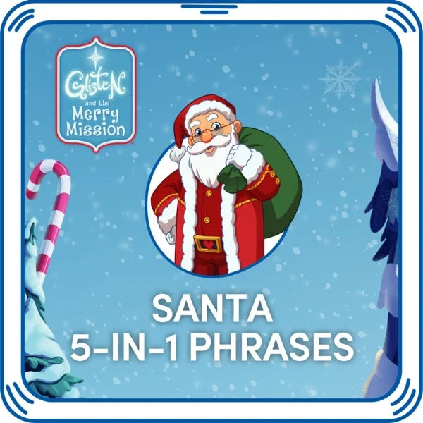 Santa 5-in-1 Phrases for Stuffed Animals | Build-A-Bear® - US 4625