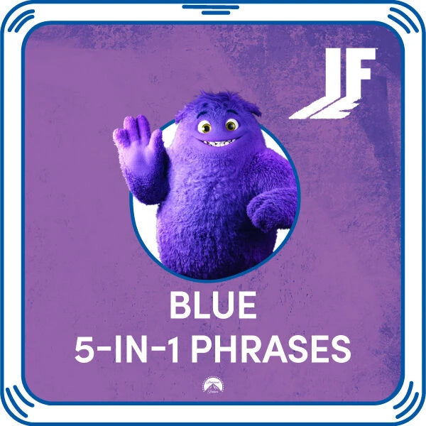 Blue 5-in-1 Phrases for Stuffed Animals | Build-A-Bear® - US 3167